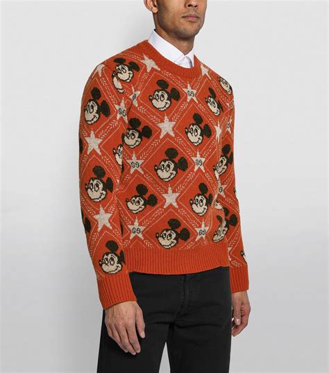 sweater gucci mickey|Gucci mickey mouse collection.